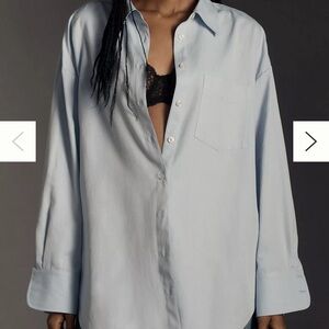 Anthropologie Maeve The Bennet Button down: Oxford Edition